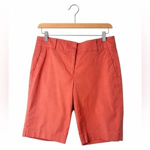 Ann Taylor Women's Coral Bermuda Shorts. Great Condition. Size 4 Preppy